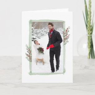 Foto Weihnachtskarte Feiertagskarte