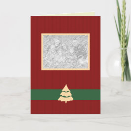 Foto Weihnachtskarten für die ganze Familie Feiertagskarte