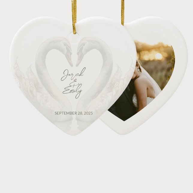 Foto Weihnachtsschmuck hinzufügen (Add Photo Christmas Ornament (front and back))