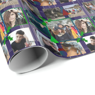 Foto Weihnachtswrapping Paper HAMbWG Geschenkpapier
