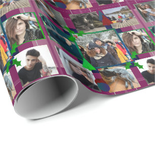 Foto Weihnachtswrapping Paper HAMbWG Geschenkpapier