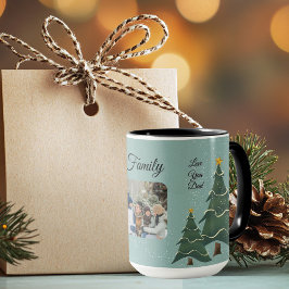 Foto Whimscial Christmas Tree Design Tasse
