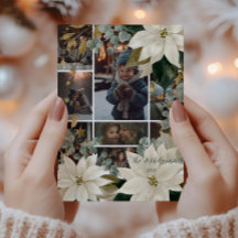 Foto White Poinsettia Holiday Party