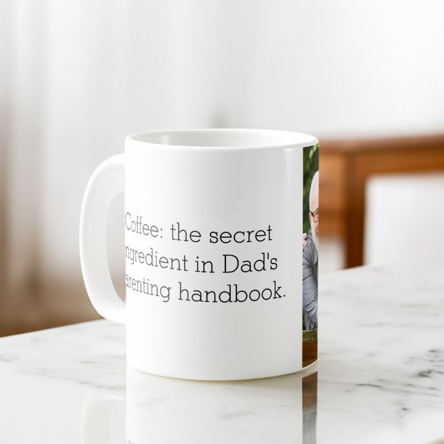 Foto wie Vater wie Tochter oder Sohn Kaffeetasse (Von Creator hochgeladen)