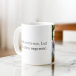 Foto wie Vater wie Tochter oder Sohn Kaffeetasse<br><div class="desc">Feiern Sie die besondere Bindung zwischen Vater und Kind mit unserer herzerwärmenden Tasse "Wie Vater wie Tochter oder Sohn". Dieser personalisierte Schlamm erfasst das Wesen der einzigartigen Verbindung, die ein Vater mit seinem Kind verbindet, und macht ihn zum perfekten Geschenk für den Vatertag, Geburtstage oder jeden Anlass. Diese liebevoll gestaltete...</div>