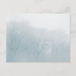 Foto Winterlandschaft Postkarte