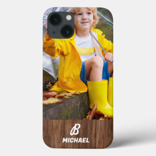 Foto Wood Gran Personalisiert Name I Telefonzelle Case-Mate iPhone Hülle