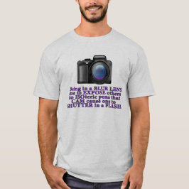 Foto-Wortspiel-T - Shirt