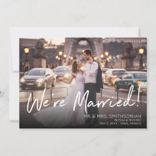 Foto Writing V2 Wedding & Empfang Ankündigung