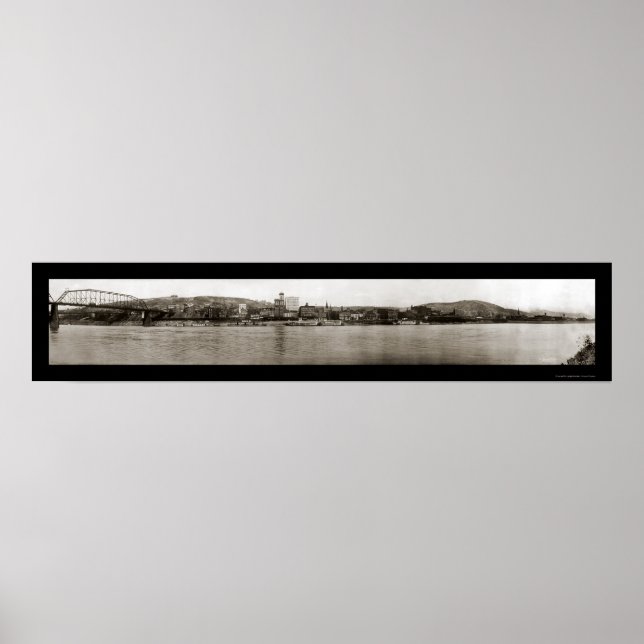 Foto WV Wasserfront 1909 Poster (Vorne)