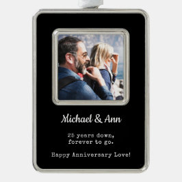 Foto zum 25. Jahrestag | Ferienhaus Rahmen-Ornament Silber