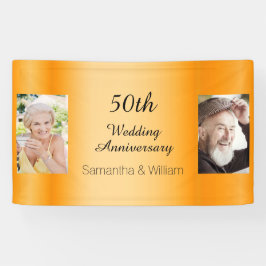 Foto zum 50. Goldhochzeit Banner