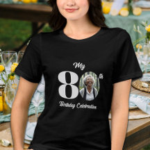 Foto zum 80. Geburtstag in Fettschrift 