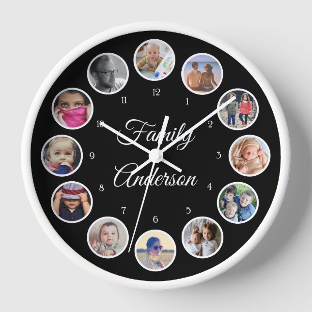 Foto zum Hochladen von Familiennamen Uhr (Vorderseite)