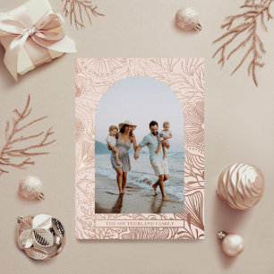 Foto zum Meeresleben Folien Feiertagskarte