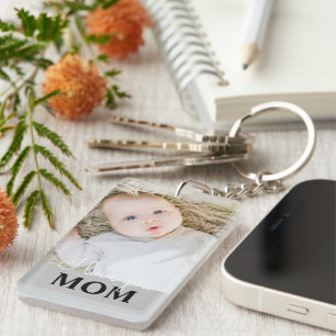 Foto zum Muttertag Ich Liebe dir Mama Key Ring Schlüsselanhänger