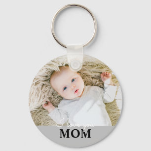 Foto zum Muttertag Ich Liebe dir Mama Key Ring Schlüsselanhänger