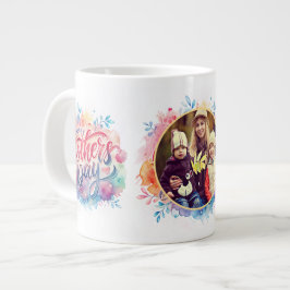 Foto zum Muttertag Jumbo-Tasse