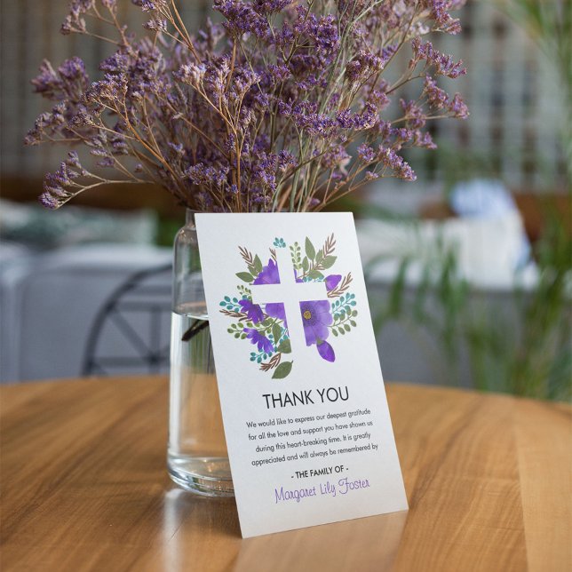 Foto zur Blumenbeerdigung Dankeskarte (Von Creator hochgeladen)