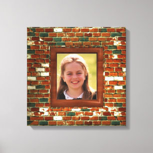 Foto zur Brick-Illusion auf Wrapped Canvas Print h Leinwanddruck
