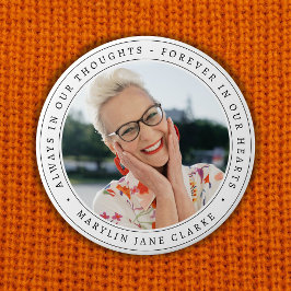 Foto zur Gedenkfeier Button