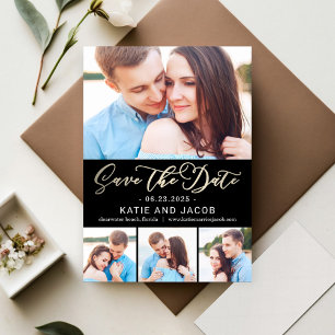 Foto zur Hochzeitseinladung - Karte zum Speichern