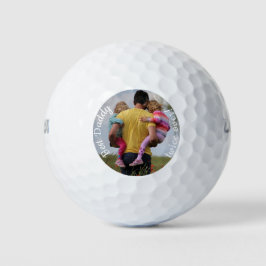 Foto-Zwillinge am Vatertag Golfball
