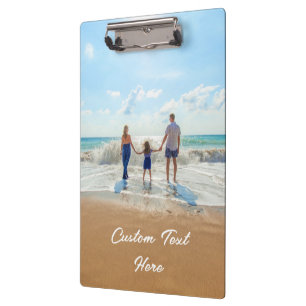 Foto-Zwischenablage mit benutzerdefiniertem Text Klemmbrett