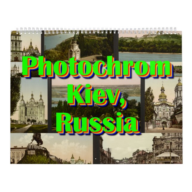 Fotochrom - Kiew, Russland Kalender (Titelbild)