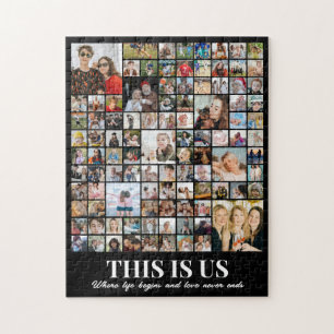 Fotocollage 100 Bilder 11x14 Kinder Puzzle
