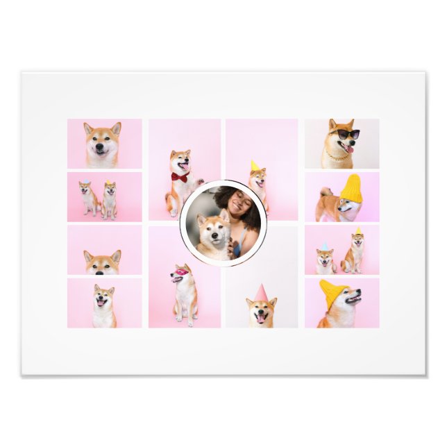 FotoCollage 13 Personalisierte Fotografien Fotodruck (Vorne)