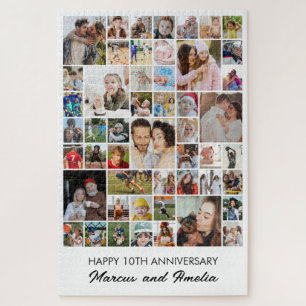 Fotocollage 50 Bilder 20x30 Paar Liebe Hochzeit Puzzle