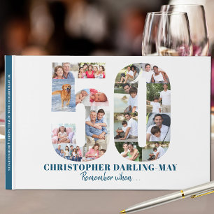 Fotocollage 50. Geburtstag Erinnern Sie sich an .. Gästebuch
