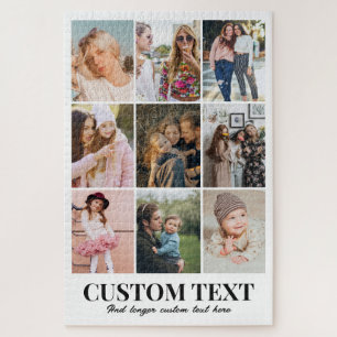 Fotocollage 9 Bilder 20x30 Kinder Familie Freunde Puzzle