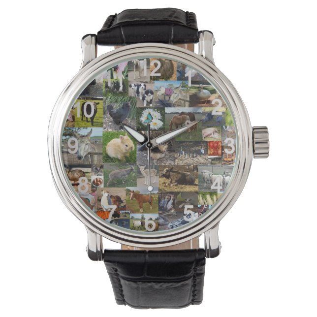 FotoCollage, Armbanduhr (Vorderseite)