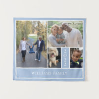 Fotocollage-Band der Familie