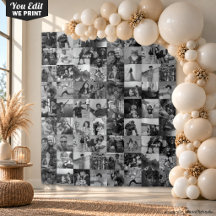 Fotocollage-Banner Geburtstag Hochzeit Jubiläum