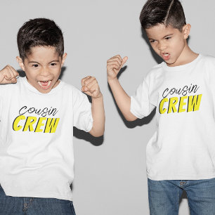 Fotocollage Cousin-Crew T-Shirt