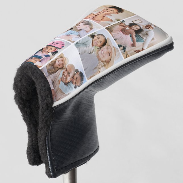 Fotocollage Einfaches Bild Golf Headcover (3/4 Vorderseite)