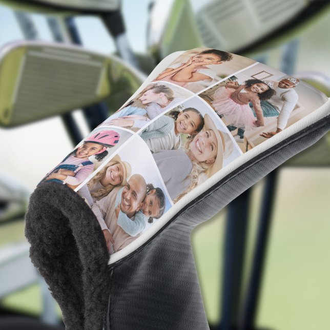 Fotocollage Einfaches Bild Golf Headcover (Photo Collage Simple Picture Golf Head Cover )