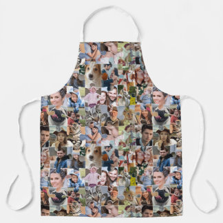 Fotocollage für die ganze Familie, 24-polige Puzzl Schürze