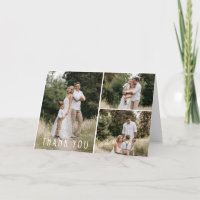 Fotocollage für Familienfeiern Vielen Dank