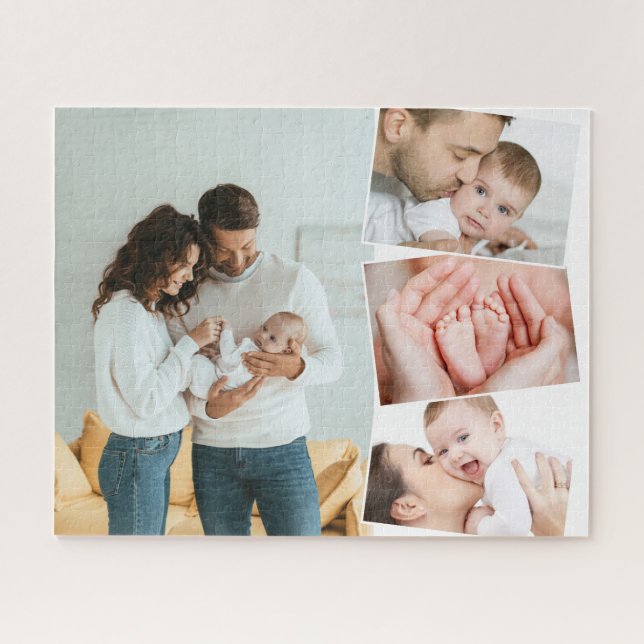 Fotocollage für Kleinkinder mit ZigZag Picture Mon Puzzle (Horizontal)