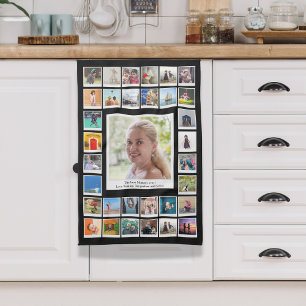 FotoCollage Geschirrtuch