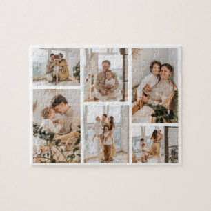 Fotocollage-Ideen für Geschenke erstellen 6 Fotos Puzzle