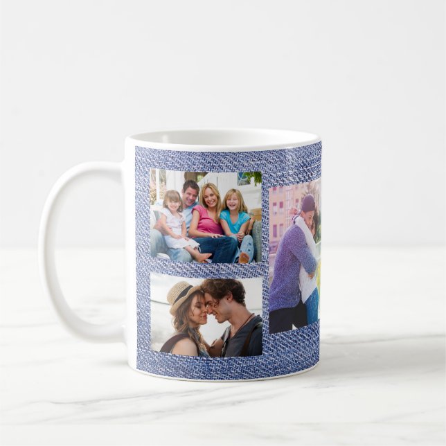 FotoCollage machen Sie sich selbst Kaffeetasse (Links)