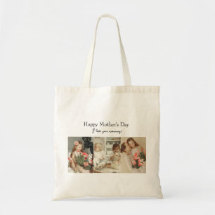FotoCollage & Message - Personalisiertes Geschenk  Tragetasche