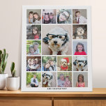 FotoCollage mit 17 Fotos - kann Farbe bearbeiten Künstlicher Leinwanddruck<br><div class="desc">Foto montage - Benutzen Sie Ihr Lieblings-Foto oder Ihre Bilder,  um Spaß zu haben und mit Freunden zu teilen. Dieses moderne Gitter ist ein einzigartiges und auffälliges Display Ihrer Fotos. Dies ist Set bis zu einem kostenlosen Online-Foto Collage Maker für Ihr Instragram oder andere quadratische Foto.</div>