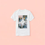 FotoCollage Modern einfach T-Shirt<br><div class="desc">Moderne und einfache Collage aus Foto perfekt für Familien.</div>