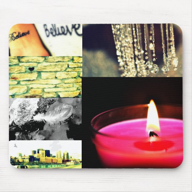 Fotocollage mousepad (Vorne)